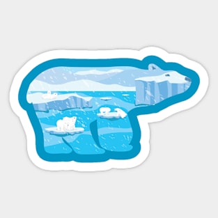 Polardise Sticker